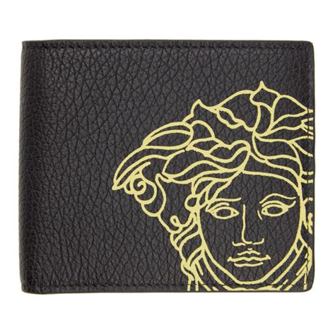 versace black medusa bifold wallet|Versace Medusa Biggie Wallet .